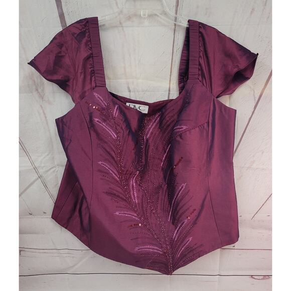 DVC Exclusive Purple top and Skirt set size 18 - Picture 2 of 12